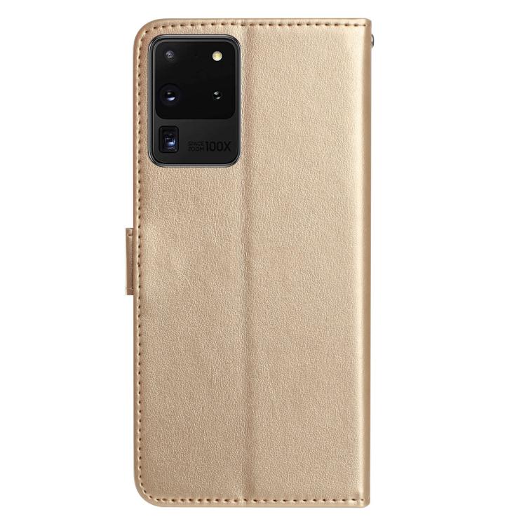 For Samsung Galaxy S20 Ultra 5G Rose Flower Embossing Pattern Leather Phone Case