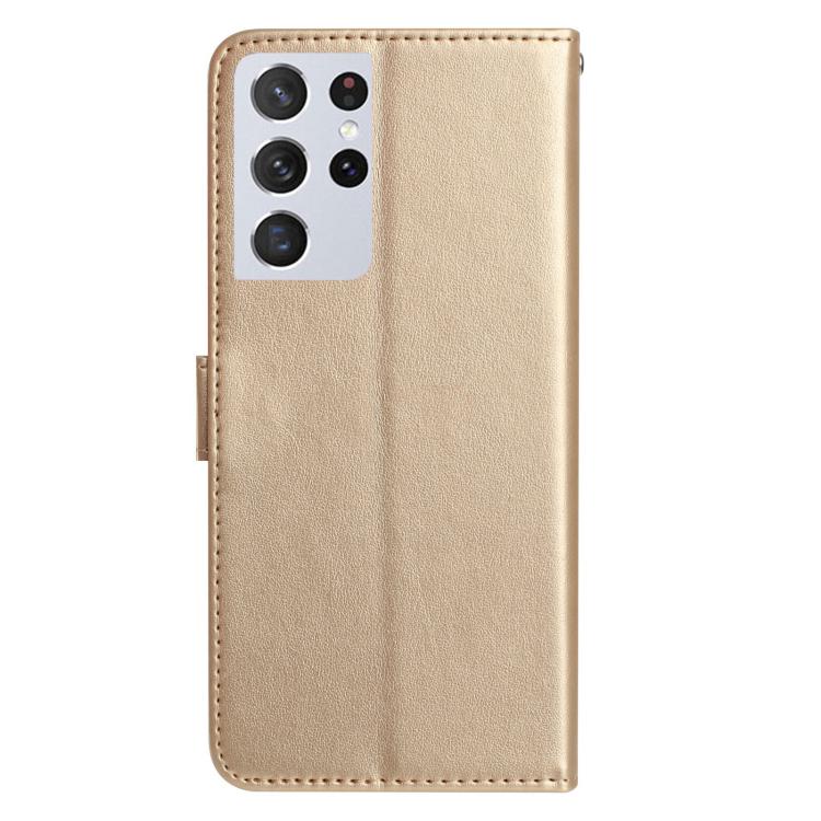 For Samsung Galaxy S21 Ultra 5G Rose Flower Embossing Pattern Leather Phone Case