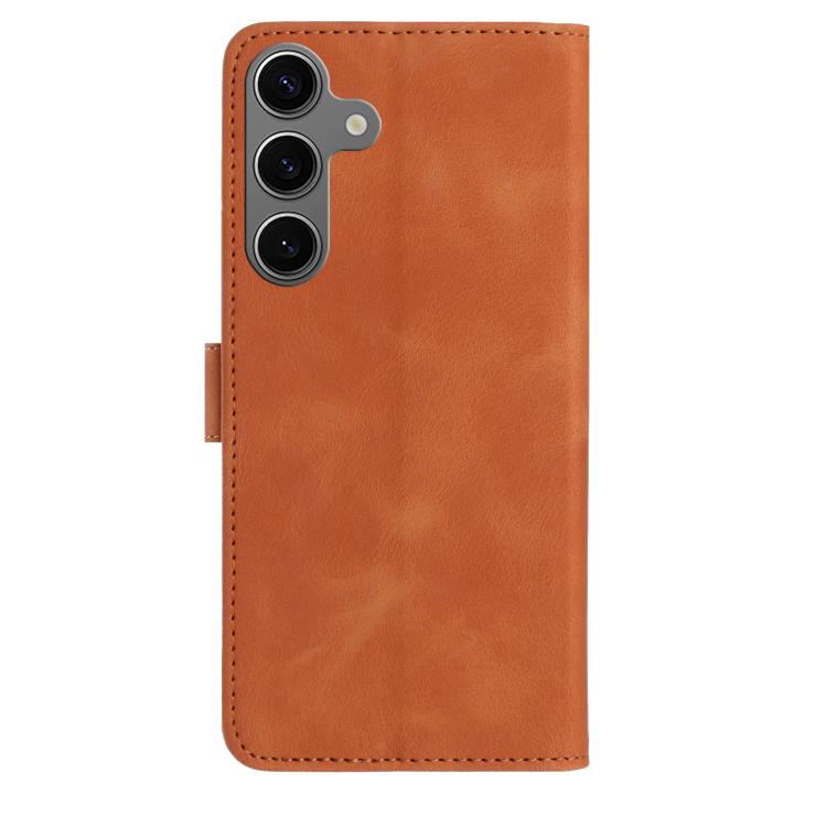 For Samsung Galaxy S24 FE 5G Rose Flower Embossing Pattern Leather Phone Case