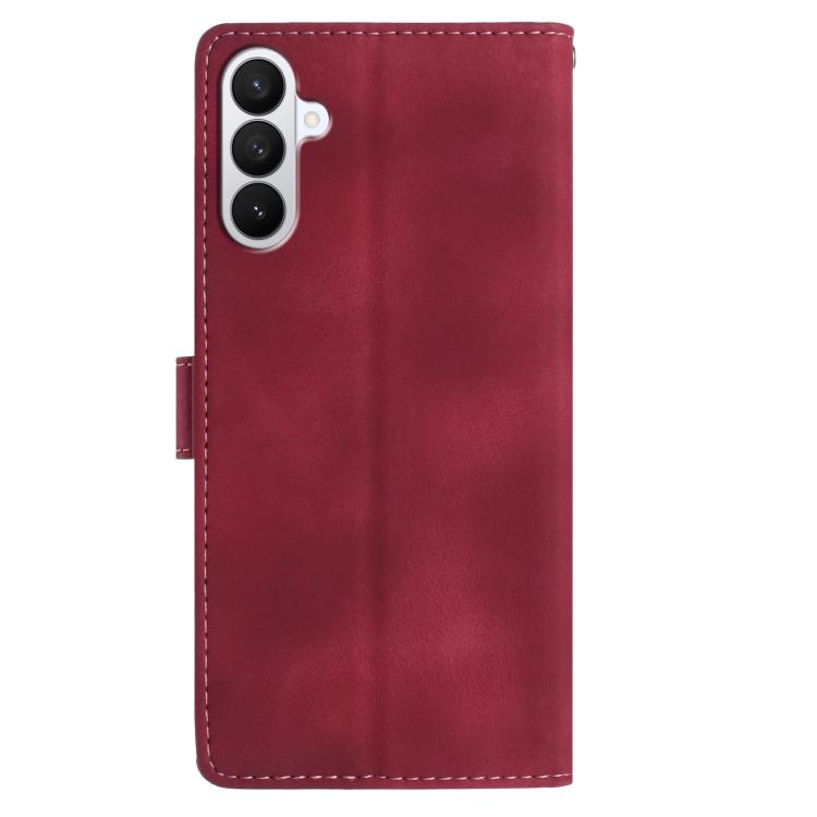 For Samsung Galaxy S26 5G Rose Flower Embossing Pattern Leather Phone Case
