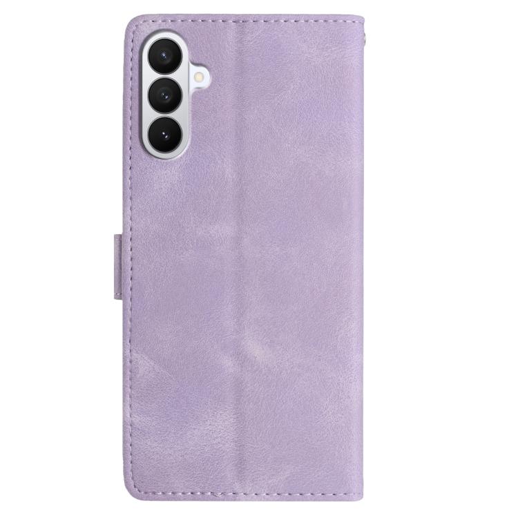 For Samsung Galaxy S26 5G Rose Flower Embossing Pattern Leather Phone Case