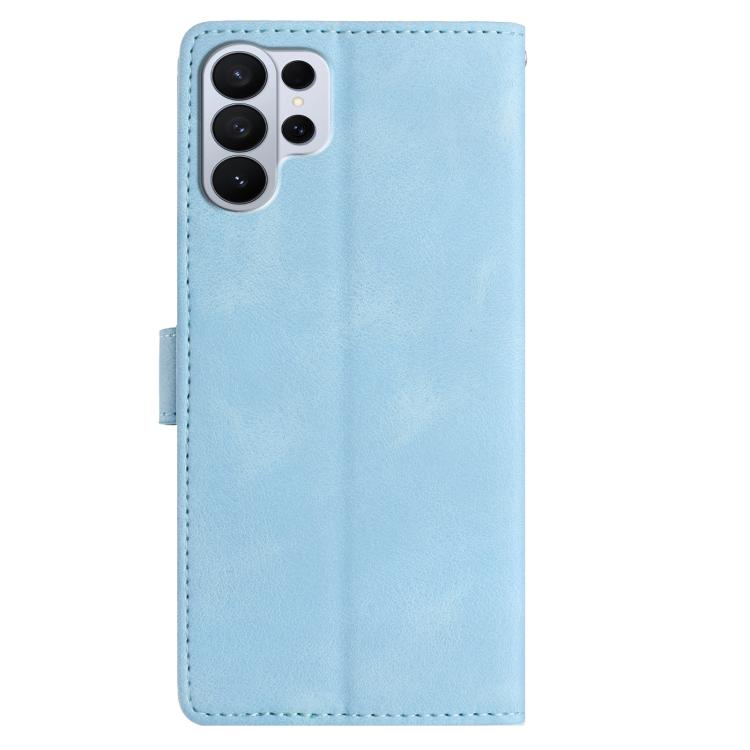 For Samsung Galaxy S26 Ultra 5G Rose Flower Embossing Pattern Leather Phone Case
