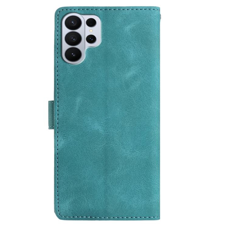 For Samsung Galaxy S26 Ultra 5G Rose Flower Embossing Pattern Leather Phone Case
