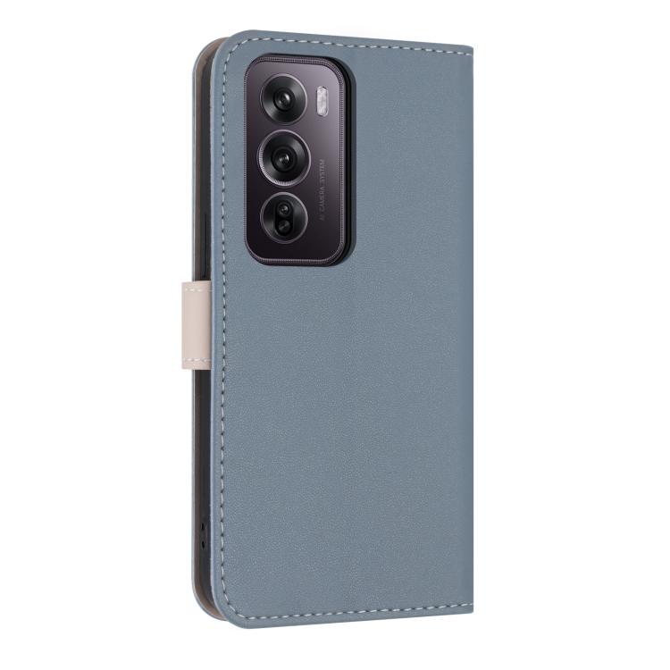 For OPPO Reno12 Pro 5G Metal Bow Leather Phone Case with Hand Strap