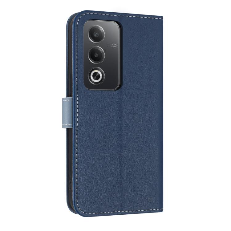 For OPPO A5 5G Global / A3 4G Global Metal Bow Leather Phone Case with Hand Strap