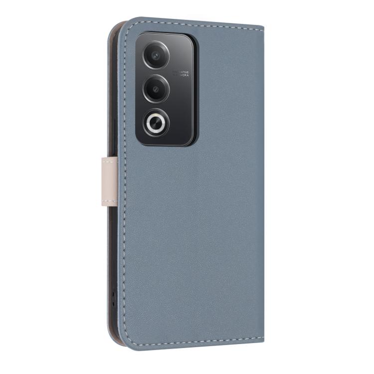 For OPPO A5 5G Global / A3 4G Global Metal Bow Leather Phone Case with Hand Strap