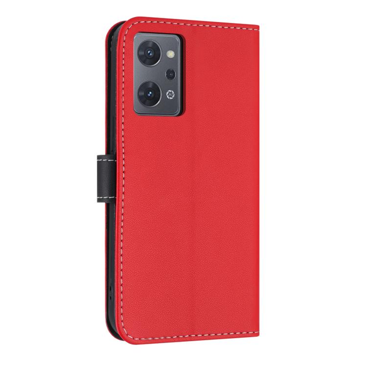 For OPPO Reno7 A / Reno9 A Metal Bow Leather Phone Case with Hand Strap