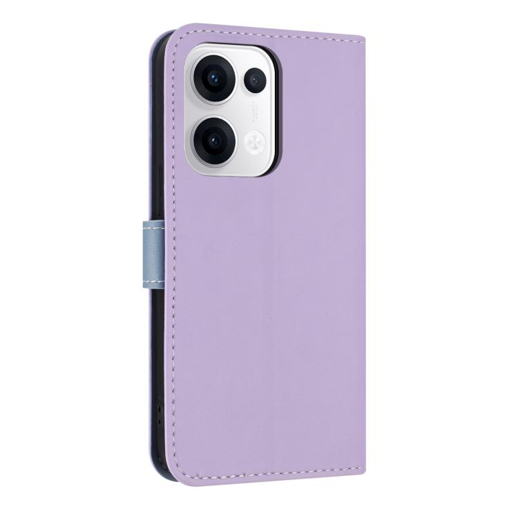 For OPPO Reno13 5G Metal Bow Leather Phone Case with Hand Strap
