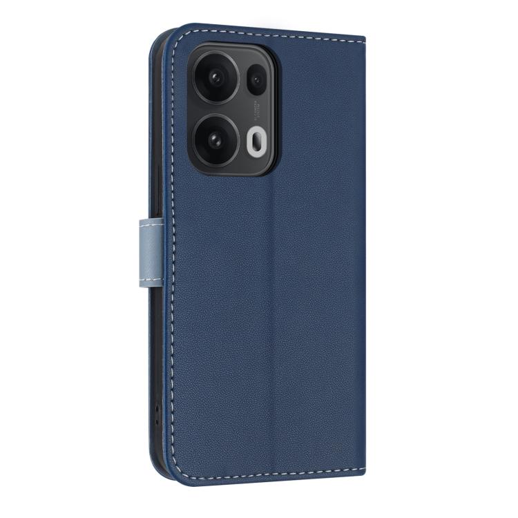 For OPPO Reno13 Pro 5G Metal Bow Leather Phone Case with Hand Strap