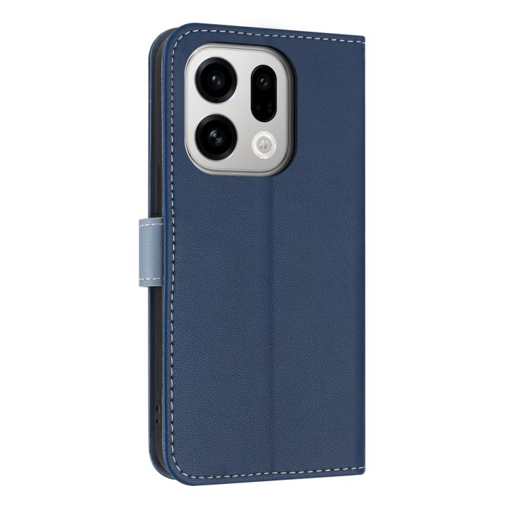 For OPPO Find X9 Metal Bow Leather Phone Case with Hand Strap