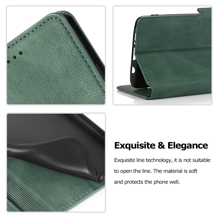 For Samsung Galaxy Note 10 Lite Retro Magnetic Closing Clasp Horizontal Flip Leather Case with Holder & Card Slots & Photo Frame & Wallet