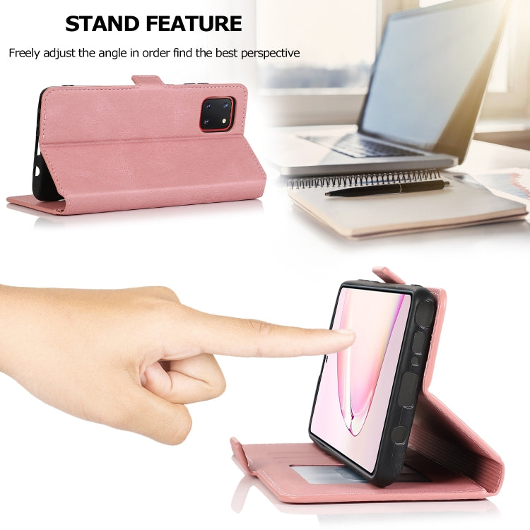 For Samsung Galaxy Note 10 Lite Retro Magnetic Closing Clasp Horizontal Flip Leather Case with Holder & Card Slots & Photo Frame & Wallet