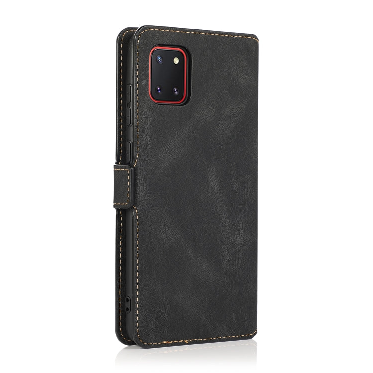 For Samsung Galaxy Note 10 Lite Retro Magnetic Closing Clasp Horizontal Flip Leather Case with Holder & Card Slots & Photo Frame & Wallet