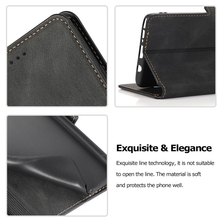 For Samsung Galaxy Note 10 Lite Retro Magnetic Closing Clasp Horizontal Flip Leather Case with Holder & Card Slots & Photo Frame & Wallet