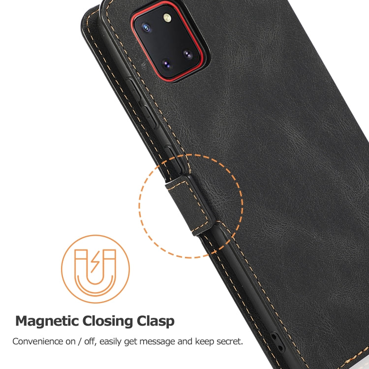 For Samsung Galaxy Note 10 Lite Retro Magnetic Closing Clasp Horizontal Flip Leather Case with Holder & Card Slots & Photo Frame & Wallet