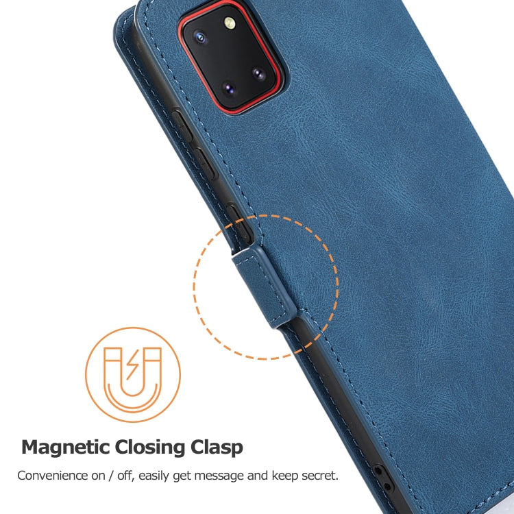 For Samsung Galaxy Note 10 Lite Retro Magnetic Closing Clasp Horizontal Flip Leather Case with Holder & Card Slots & Photo Frame & Wallet