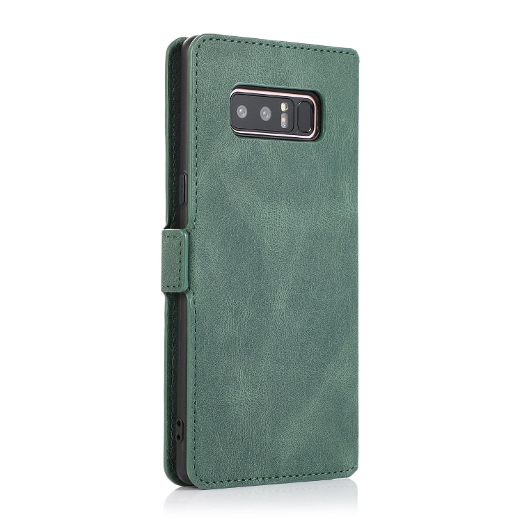 For Samsung Galaxy Note 8 Retro Magnetic Closing Clasp Horizontal Flip Leather Case with Holder & Card Slots & Photo Frame & Wallet