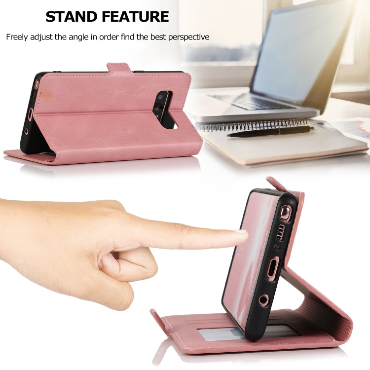 For Samsung Galaxy Note 8 Retro Magnetic Closing Clasp Horizontal Flip Leather Case with Holder & Card Slots & Photo Frame & Wallet