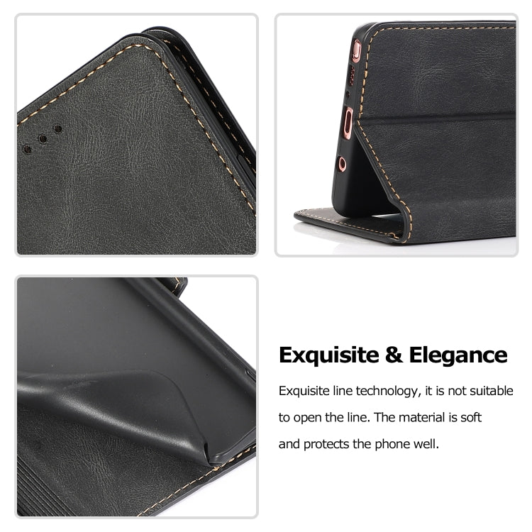 For Samsung Galaxy Note 8 Retro Magnetic Closing Clasp Horizontal Flip Leather Case with Holder & Card Slots & Photo Frame & Wallet