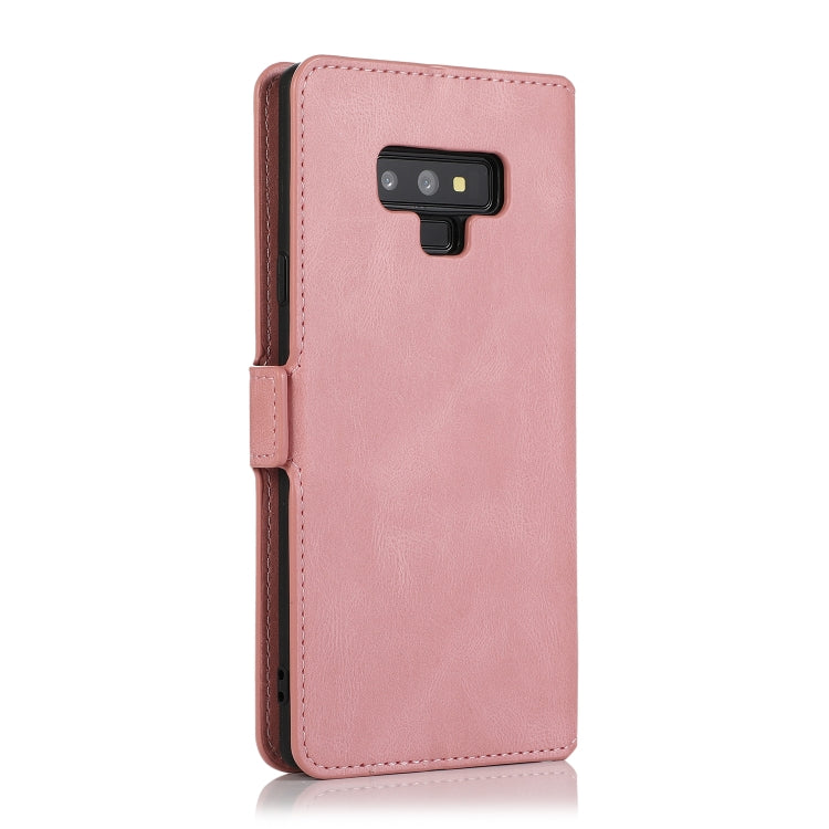 For Samsung Galaxy Note 9 Retro Magnetic Closing Clasp Horizontal Flip Leather Case with Holder & Card Slots & Photo Frame & Wallet