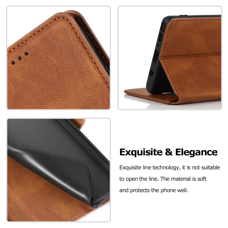 For Samsung Galaxy Note 9 Retro Magnetic Closing Clasp Horizontal Flip Leather Case with Holder & Card Slots & Photo Frame & Wallet