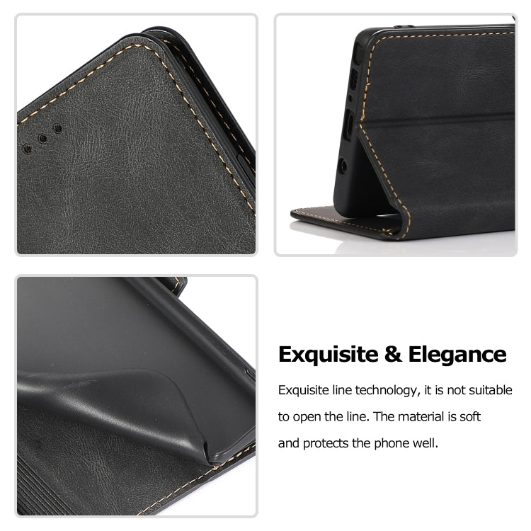 For Samsung Galaxy Note 9 Retro Magnetic Closing Clasp Horizontal Flip Leather Case with Holder & Card Slots & Photo Frame & Wallet