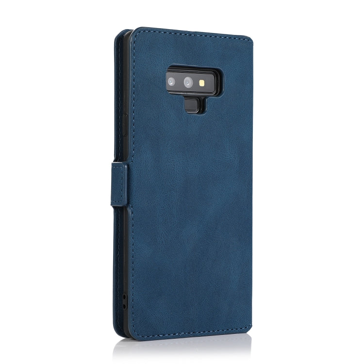 For Samsung Galaxy Note 9 Retro Magnetic Closing Clasp Horizontal Flip Leather Case with Holder & Card Slots & Photo Frame & Wallet
