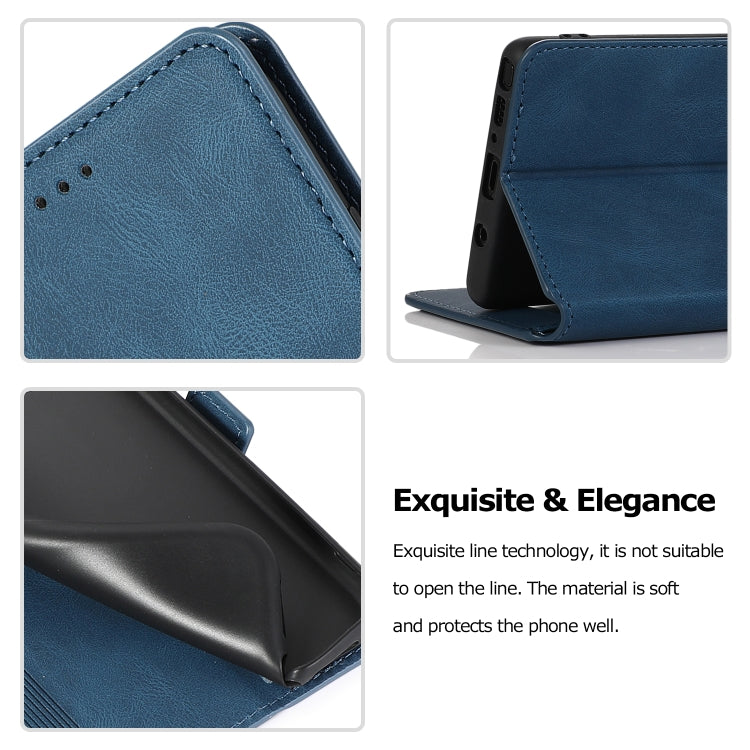 For Samsung Galaxy Note 9 Retro Magnetic Closing Clasp Horizontal Flip Leather Case with Holder & Card Slots & Photo Frame & Wallet