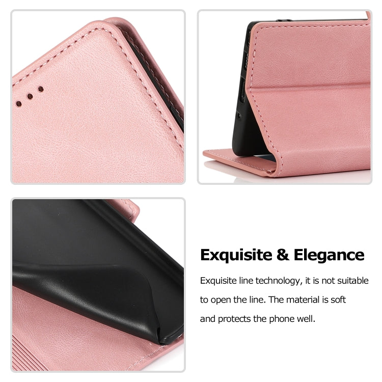 For Samsung Galaxy Note 10 Retro Magnetic Closing Clasp Horizontal Flip Leather Case with Holder & Card Slots & Photo Frame & Wallet