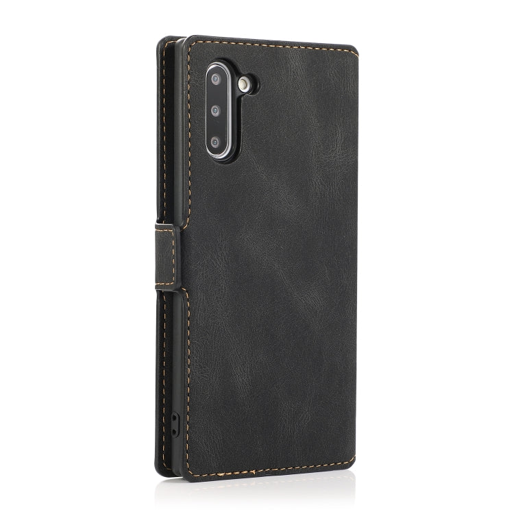 For Samsung Galaxy Note 10 Retro Magnetic Closing Clasp Horizontal Flip Leather Case with Holder & Card Slots & Photo Frame & Wallet