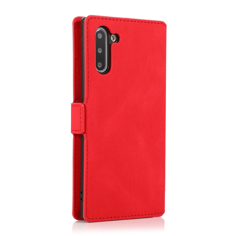 For Samsung Galaxy Note 10 Retro Magnetic Closing Clasp Horizontal Flip Leather Case with Holder & Card Slots & Photo Frame & Wallet