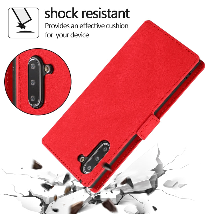 For Samsung Galaxy Note 10 Retro Magnetic Closing Clasp Horizontal Flip Leather Case with Holder & Card Slots & Photo Frame & Wallet