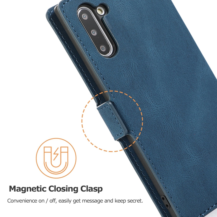 For Samsung Galaxy Note 10 Retro Magnetic Closing Clasp Horizontal Flip Leather Case with Holder & Card Slots & Photo Frame & Wallet