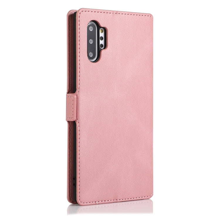 For Samsung Galaxy Note 10 Plus Retro Magnetic Closing Clasp Horizontal Flip Leather Case with Holder & Card Slots & Photo Frame & Wallet
