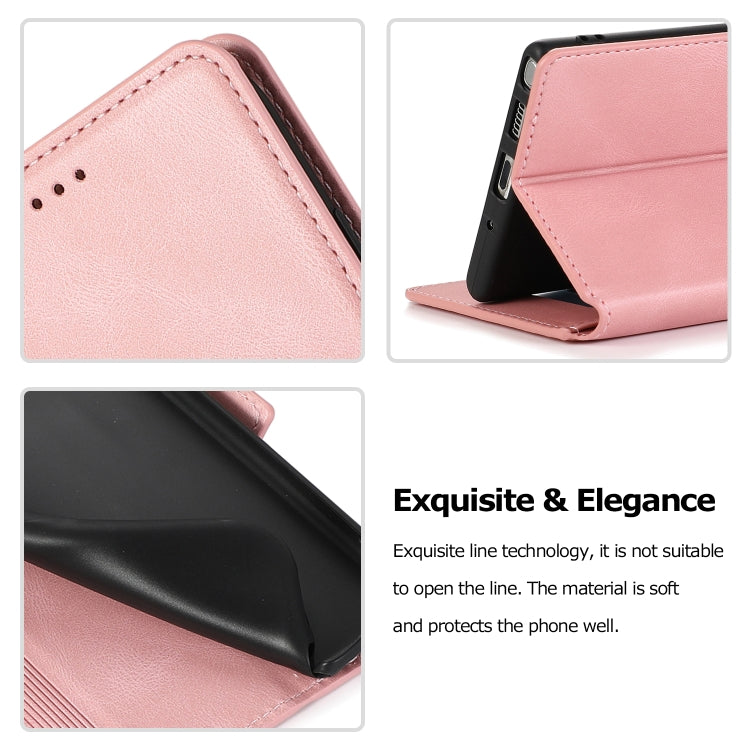 For Samsung Galaxy Note 10 Plus Retro Magnetic Closing Clasp Horizontal Flip Leather Case with Holder & Card Slots & Photo Frame & Wallet