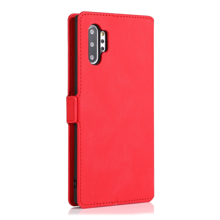 For Samsung Galaxy Note 10 Plus Retro Magnetic Closing Clasp Horizontal Flip Leather Case with Holder & Card Slots & Photo Frame & Wallet