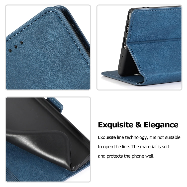 For Samsung Galaxy Note 10 Plus Retro Magnetic Closing Clasp Horizontal Flip Leather Case with Holder & Card Slots & Photo Frame & Wallet