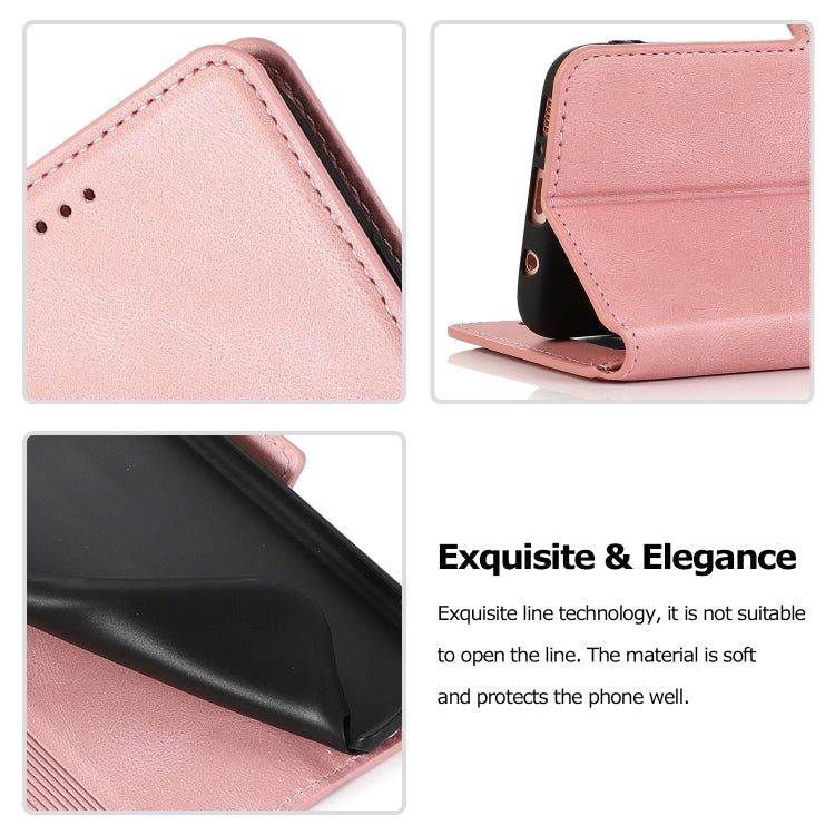 For Samsung Galaxy S8 Retro Magnetic Closing Clasp Horizontal Flip Leather Case with Holder & Card Slots & Photo Frame & Wallet