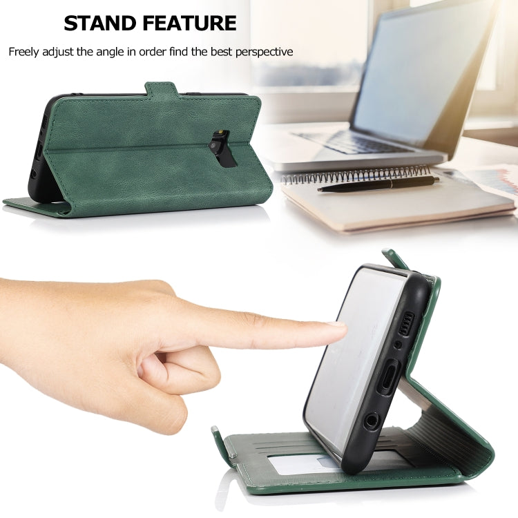 For Samsung Galaxy S8 Plus Retro Magnetic Closing Clasp Horizontal Flip Leather Case with Holder & Card Slots & Photo Frame & Wallet