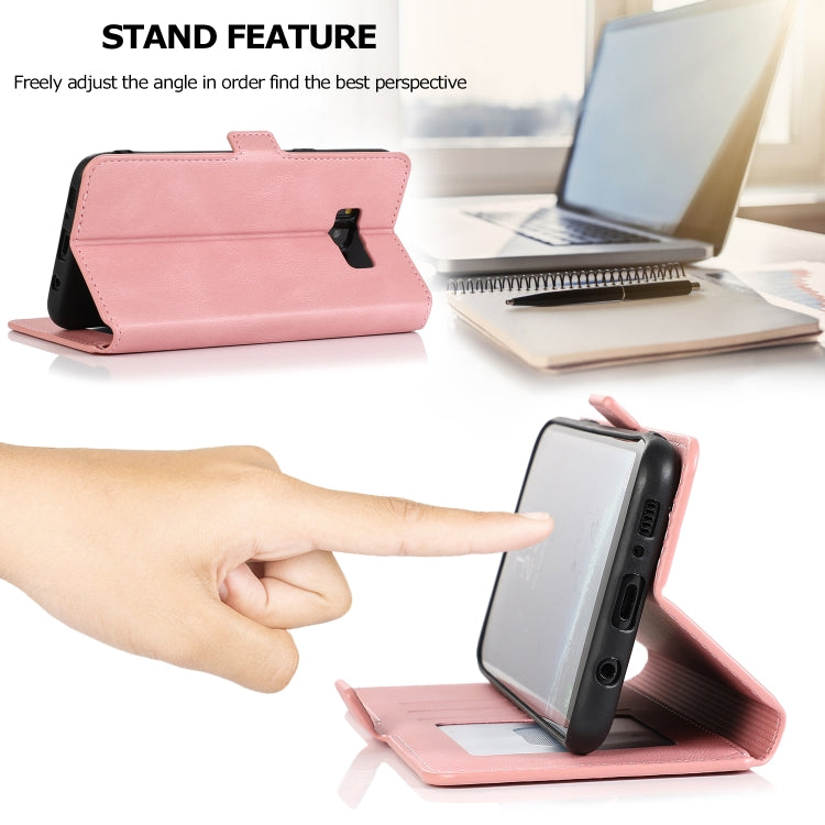 For Samsung Galaxy S8 Plus Retro Magnetic Closing Clasp Horizontal Flip Leather Case with Holder & Card Slots & Photo Frame & Wallet