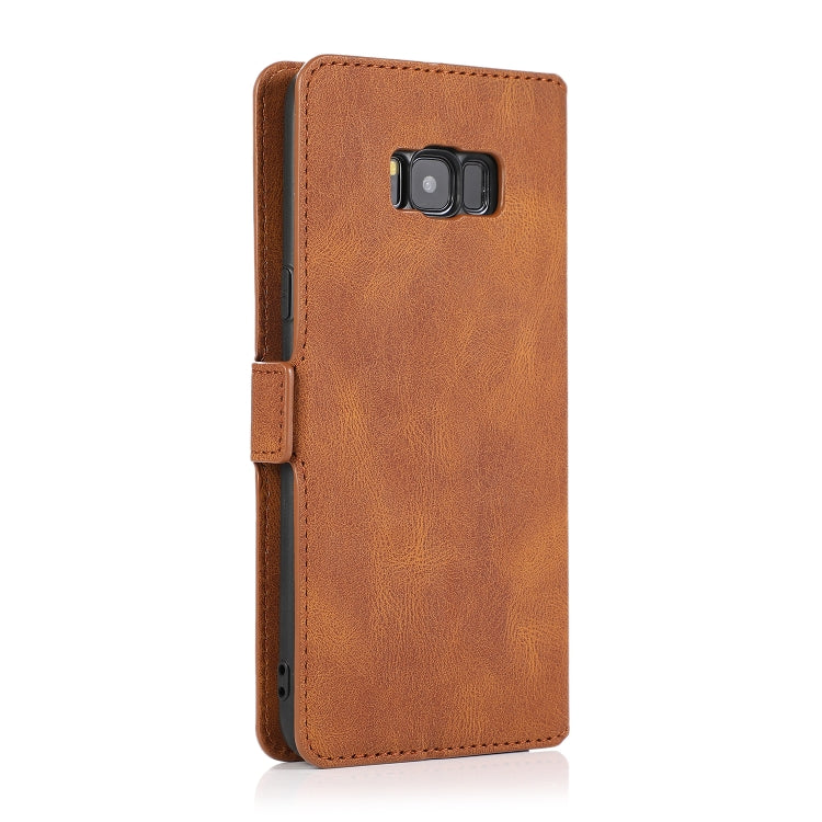 For Samsung Galaxy S8 Plus Retro Magnetic Closing Clasp Horizontal Flip Leather Case with Holder & Card Slots & Photo Frame & Wallet