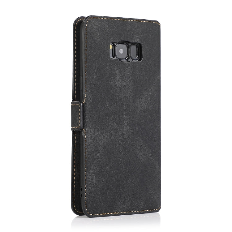 For Samsung Galaxy S8 Plus Retro Magnetic Closing Clasp Horizontal Flip Leather Case with Holder & Card Slots & Photo Frame & Wallet