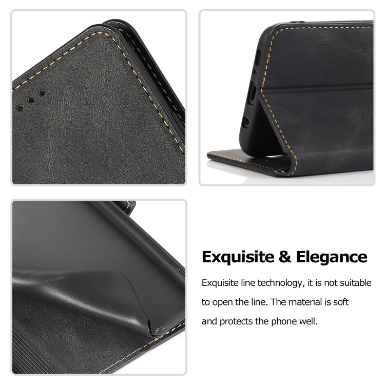 For Samsung Galaxy S8 Plus Retro Magnetic Closing Clasp Horizontal Flip Leather Case with Holder & Card Slots & Photo Frame & Wallet