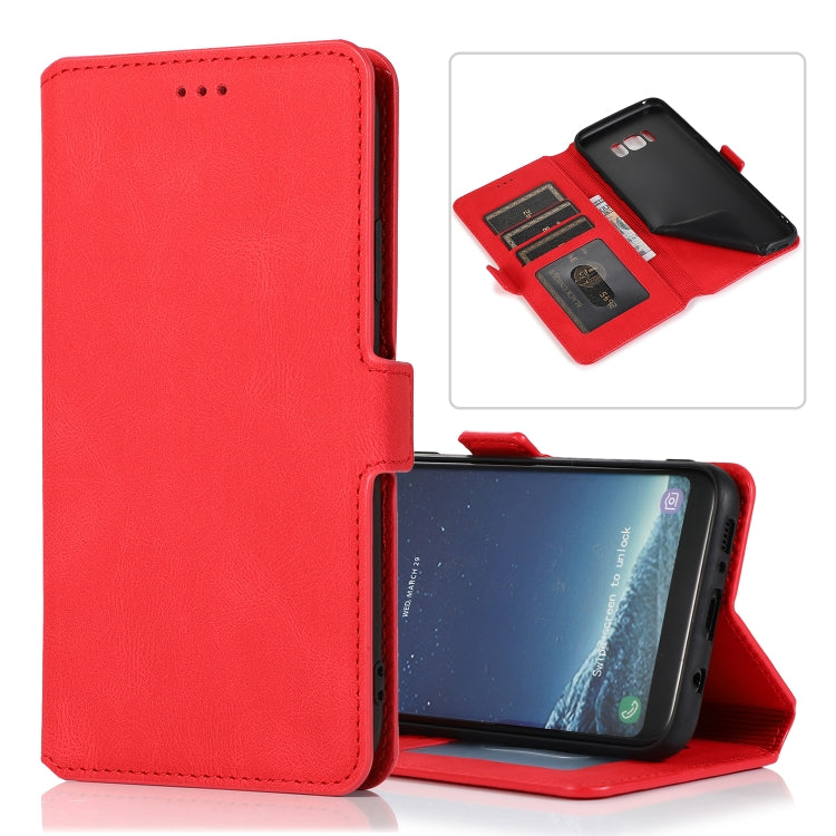 For Samsung Galaxy S8 Plus Retro Magnetic Closing Clasp Horizontal Flip Leather Case with Holder & Card Slots & Photo Frame & Wallet