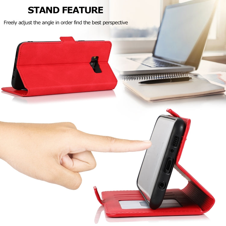For Samsung Galaxy S8 Plus Retro Magnetic Closing Clasp Horizontal Flip Leather Case with Holder & Card Slots & Photo Frame & Wallet