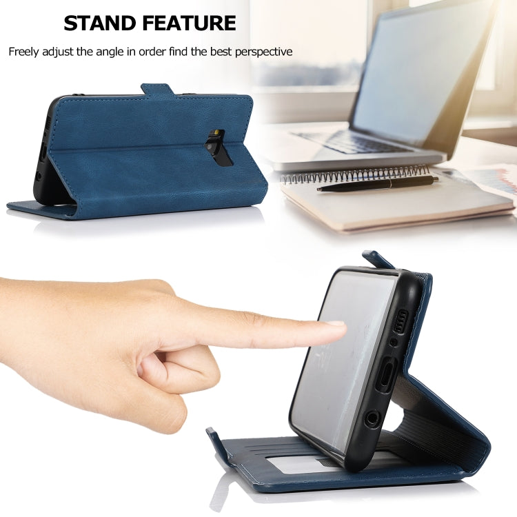 For Samsung Galaxy S8 Plus Retro Magnetic Closing Clasp Horizontal Flip Leather Case with Holder & Card Slots & Photo Frame & Wallet
