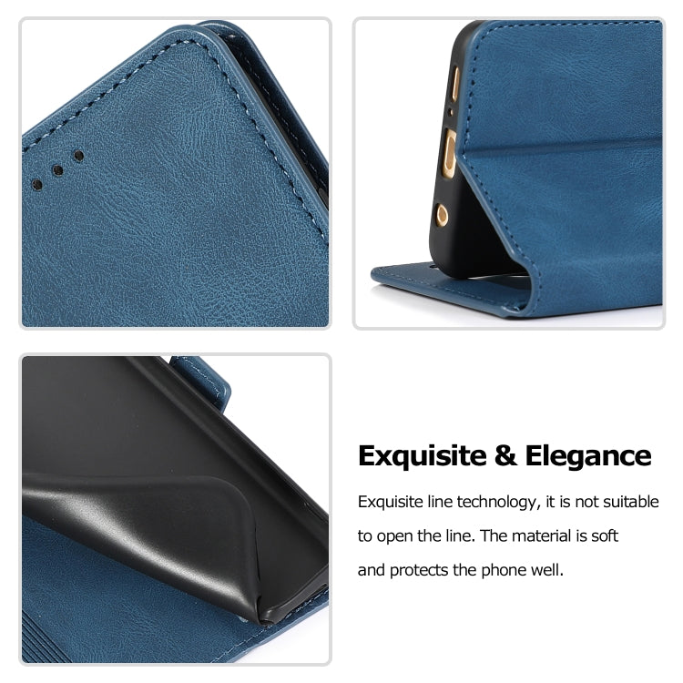 For Samsung Galaxy S9 Retro Magnetic Closing Clasp Horizontal Flip Leather Case with Holder & Card Slots & Photo Frame & Wallet