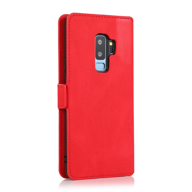 For Samsung Galaxy S9 Plus Retro Magnetic Closing Clasp Horizontal Flip Leather Case with Holder & Card Slots & Photo Frame & Wallet