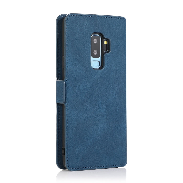 For Samsung Galaxy S9 Plus Retro Magnetic Closing Clasp Horizontal Flip Leather Case with Holder & Card Slots & Photo Frame & Wallet