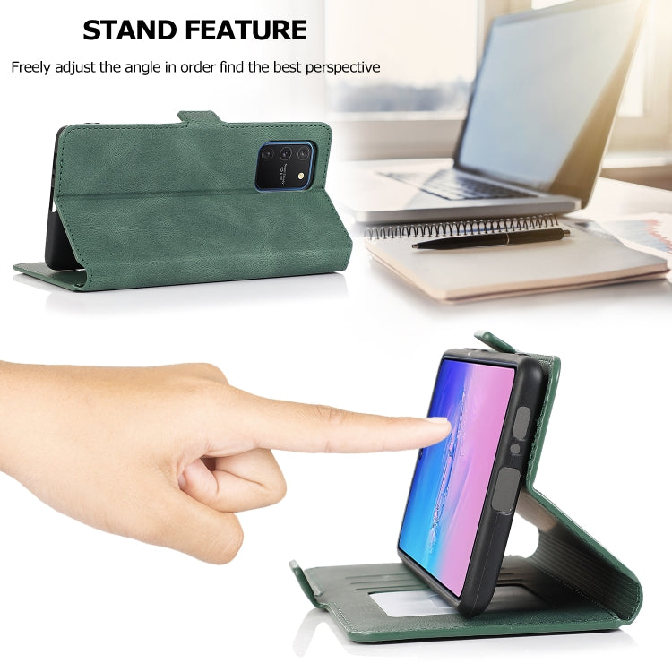 For Samsung Galaxy S10 Lite Retro Magnetic Closing Clasp Horizontal Flip Leather Case with Holder & Card Slots & Photo Frame & Wallet